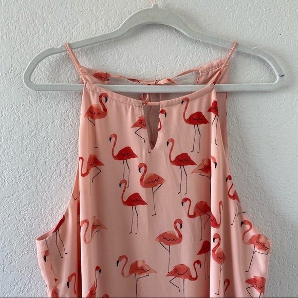 ❗️sold❗️Flinn & Grace Flamingo Print Dress - Picture 4 of 9